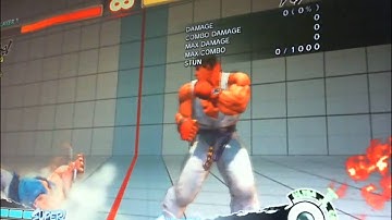 Ryu OS Throw vs Abel
