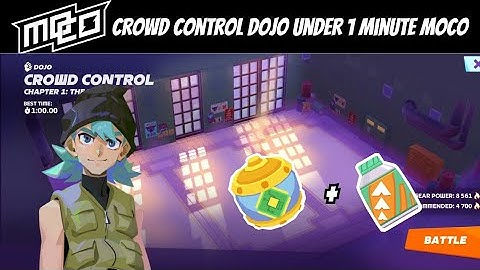 Crowd control dojo under 1 minute | Moco | Advanced Dojo