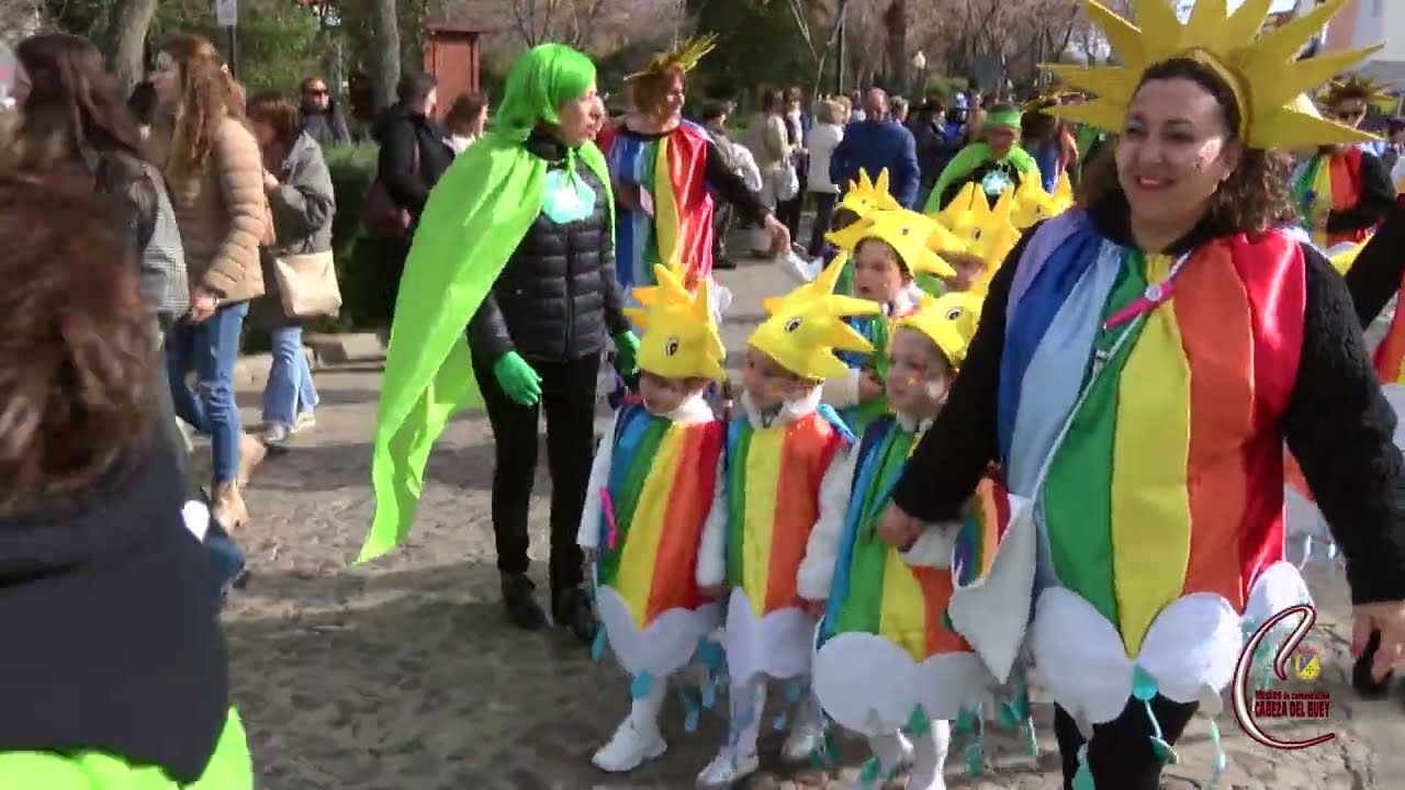 CARNAVAL  Desfile  CEIP Muñoz Torrero e IES Muñoz Torrero de Cabeza del Buey 2025