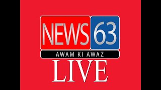 🔴 LIVE  | News63Tv live | Information Minister Sindh Sharjeel Memon Media Talk