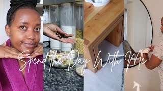 SPEND THE DAY WITH ME | CLEAN WITH ME | SKINCARE | WHAT I EAT IN A DAY | Wangui Gathogo