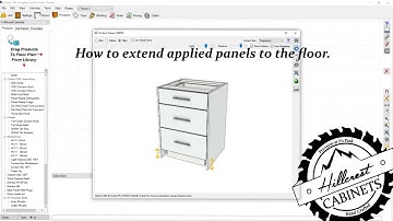 Extending Applied Panels to the floor - Mozaik Software Tutorials
