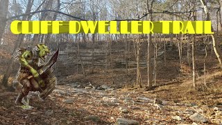 Cliff Dweller Trail. Harrison Crawford State Forest