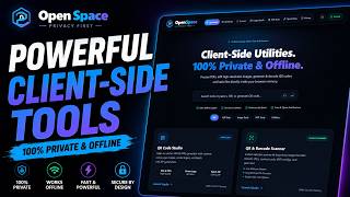 OpenSpace: Free Privacy-First Tools | QR, PDF, Image & Hash Tools 100% Offline