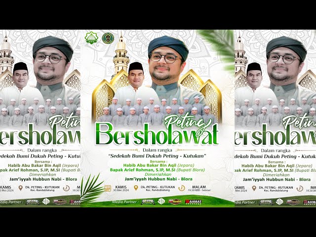 🔴LIVE STREAM PETING BERSHOLAWAT - SEDEKAH BUMI Dk.PETING KUTUKAN - HUBBUN NABI BLORA - BR AUDIO class=