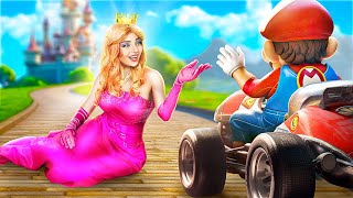 Princess Peach Is Missing! How to Become Super Mario Bros in Real Life!