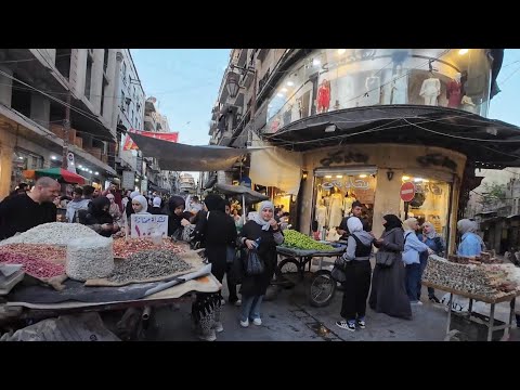 سوريا قبل عيد الأضحى حلب سوق التلل سوريا 2025