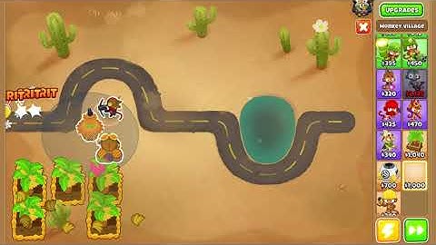 How far can one dart monkey get in BTD6