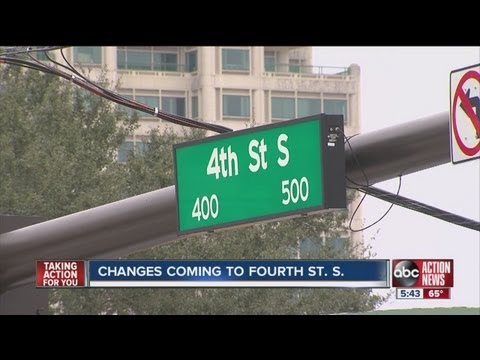St. Petersburg to make section of Fourth St. S. into two-way street