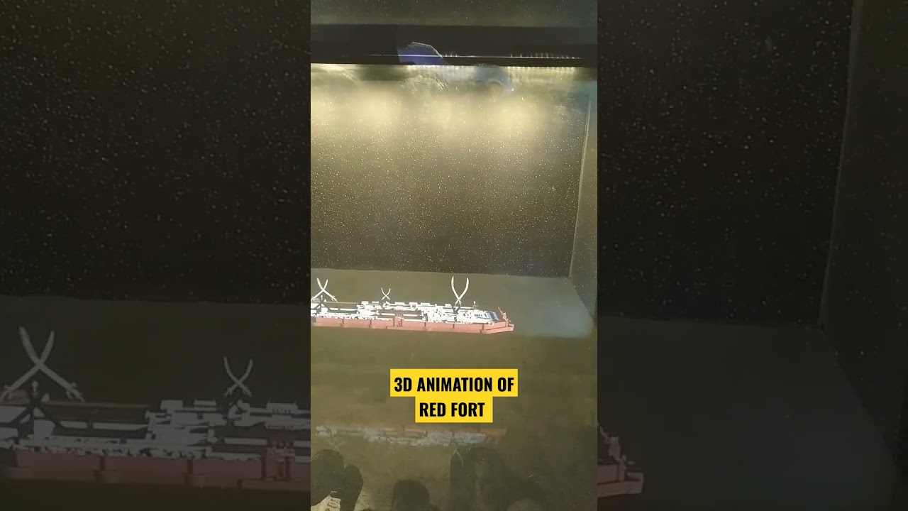 3D ANIMATION OF RED FORT | LAL QILA MUSEUM 