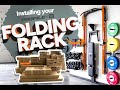 How to install your new prx performance folding squat rack