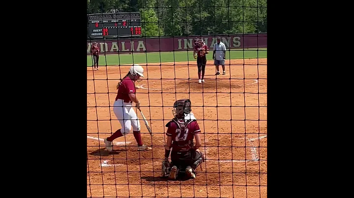 Madison Starr pitching a little HS preseason.
