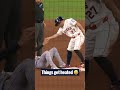 Andrés Giménez had to mess with Jose Altuve after he pushed him down at second base 🤣