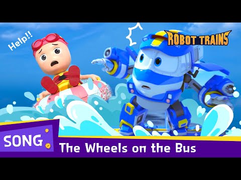 [Special] The Wheels on the Bus | Let&amp;#39;s sing together with RobotTrains♬ | RobotTrains