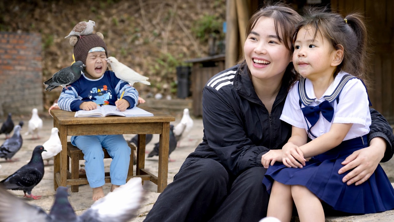 Luar Biasa! Ibu Tunggal Panen 100Kg Jambu dan Merawat Merpati Bersama Anak