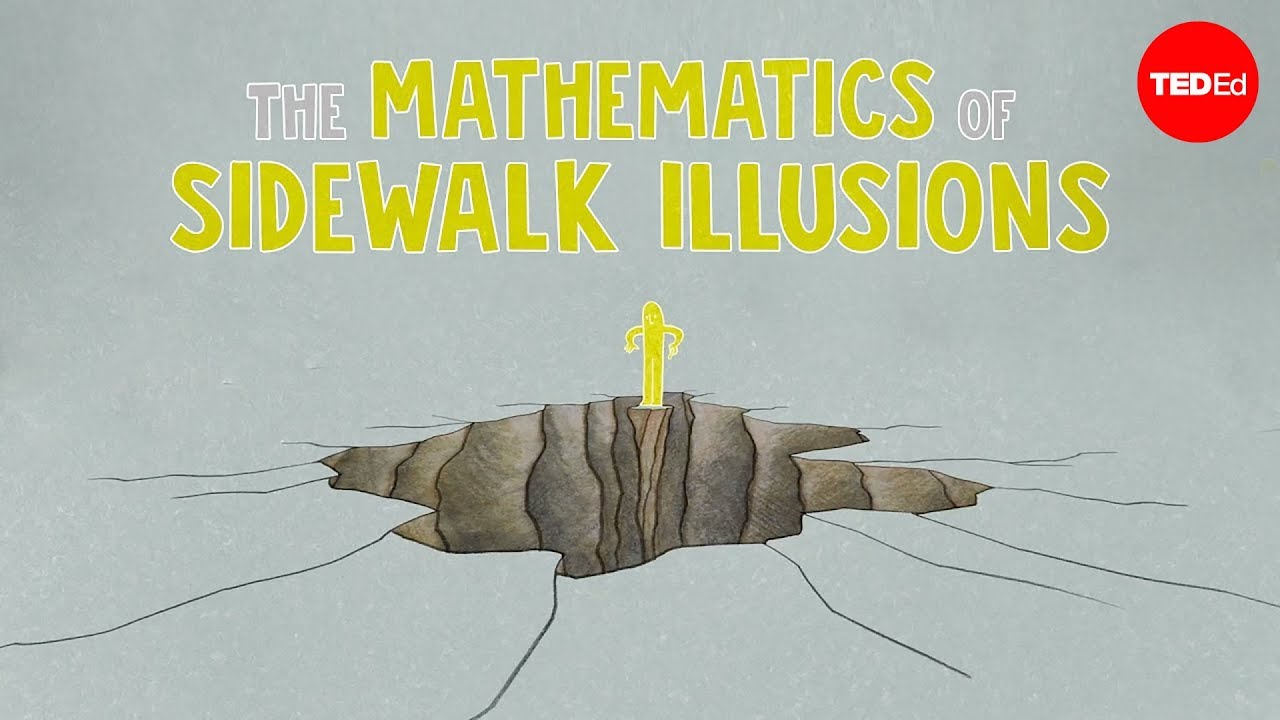 ⁣The mathematics of sidewalk illusions - Fumiko Futamura