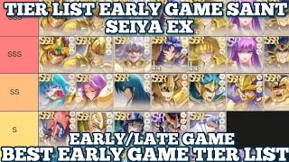 Tier List Early Game Saint Seiya EX 2025 ! Tips Terbaru Saint Seiya EX screenshot 4