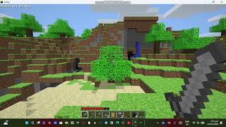 Fighting Monsters (Minecraft Infdev 20100627)