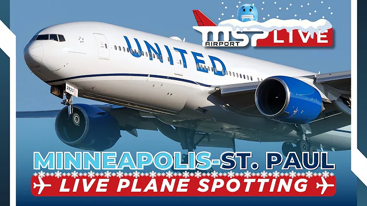 🔴 LIVE SNOWY PLANE SPOTTING W/ DEICING AND SPECIAL FLIGHTS! ❄ MSP Airport ❄ 12/6/25