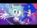Sonic Meets Hatsune Miku Amy