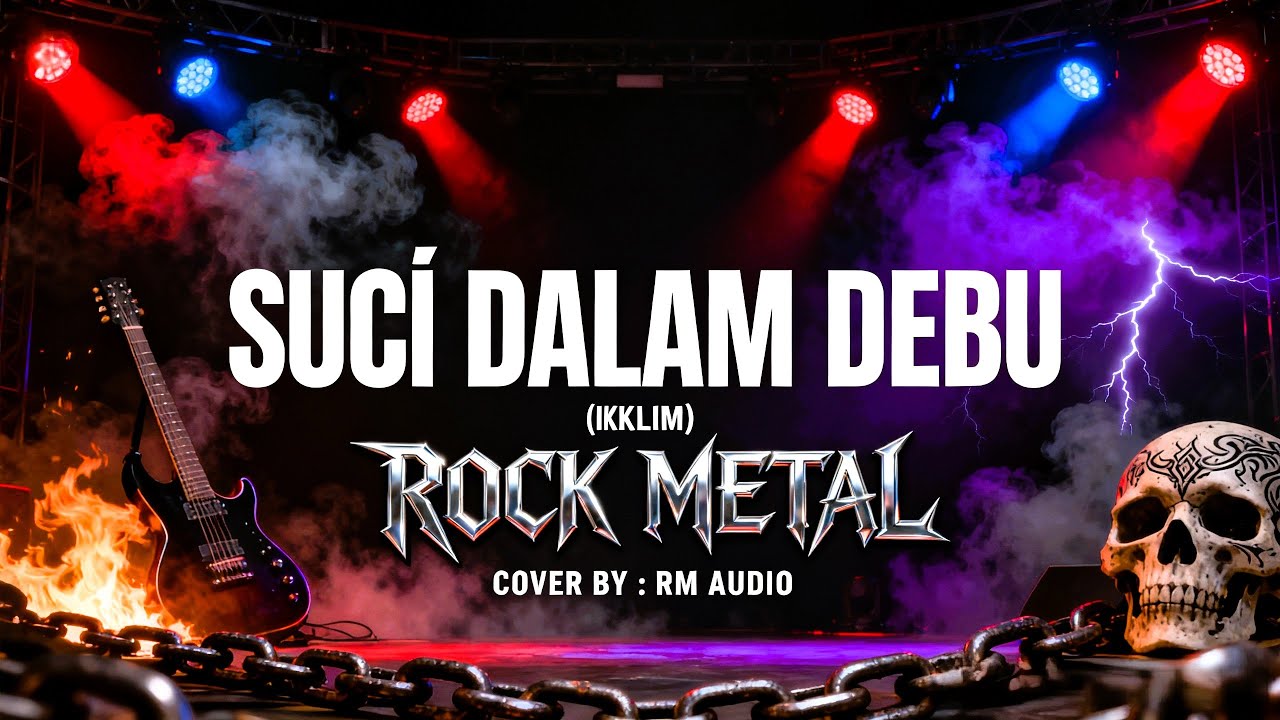 SUCI DALAM DEBU – IKLIM | POP ROCK METAL COVER BY RM AUDIO (POWERFUL VERSION)