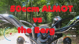 Vollgas auf den Berg RAW | Sozius vs Berg  vs Simson S51 mit 50ccm ALMOT Zylinder volle Bude JUNGE