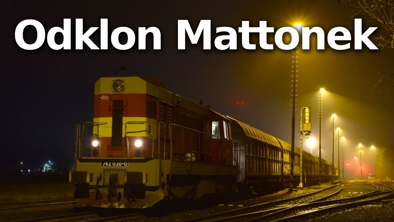 Vláčkaři jsou u toho | Odklonové Mattonky do Kostelce na Hané! (10./11. 12. 2025)