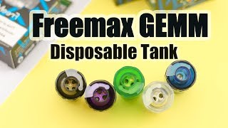 Freemax Gemm Disposable Sub Tank 1 Mesh To 4 Mesh Fm Coiltech 3.0 Tea Fiber Cotton 20W- 90W