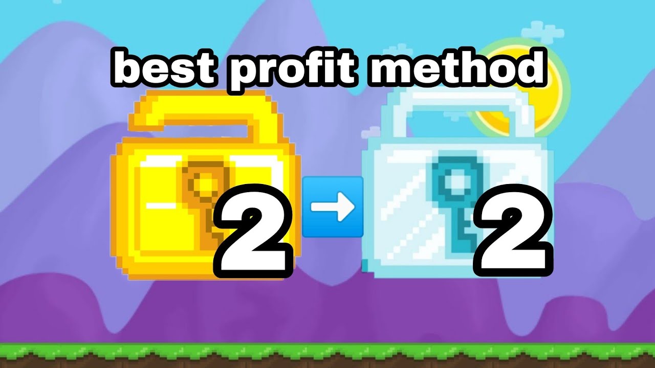 How To Get Rich In GrowTopia With 2 WL | GrowTopia Profit 2020