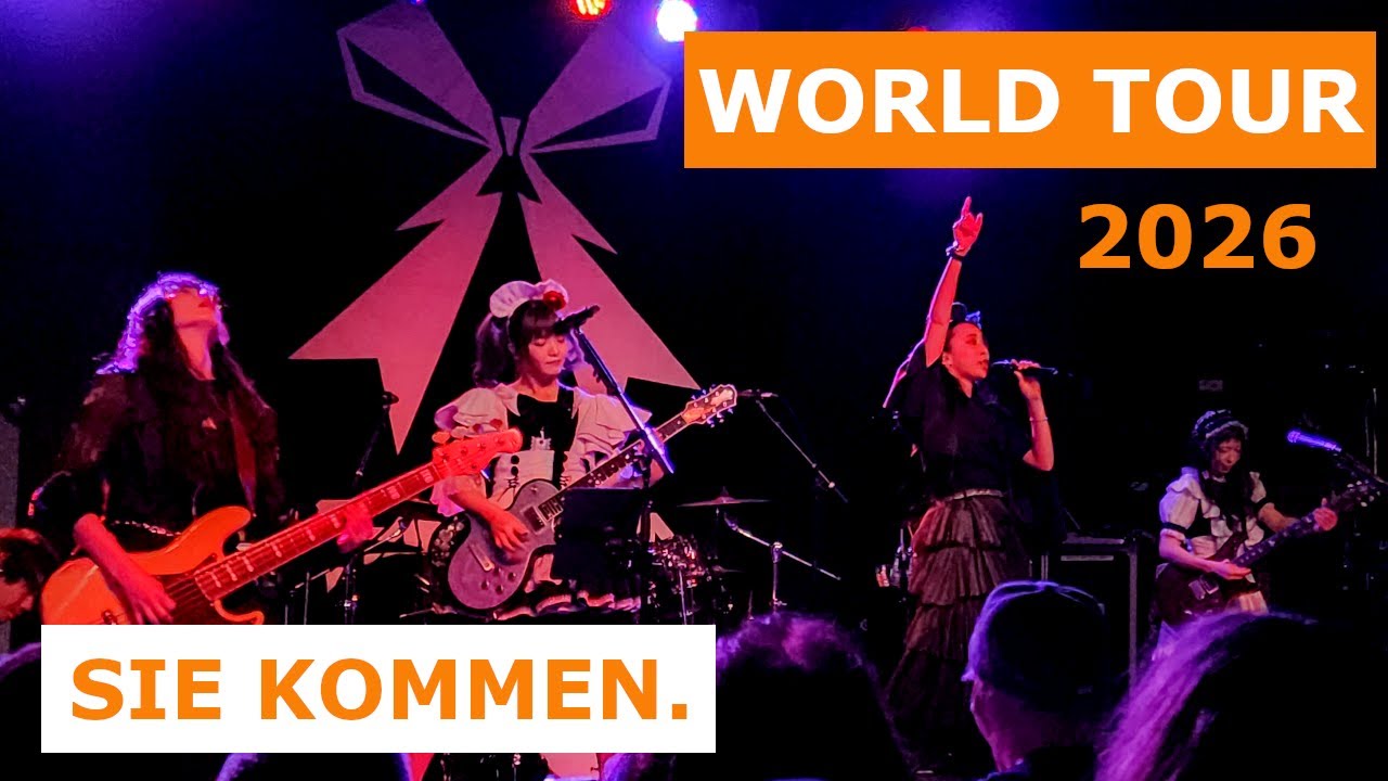 BAND-MAID haben eine WORLD TOUR angekündigt!