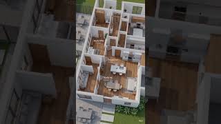 Modern Villa Floor Plan Tour | Interior &amp; Exterior 3D Design | Realistic 3D Architecture Video