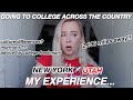 GOING TO COLLEGE ACROSS THE COUNTRY| MOVING FROM NEW YORK TO UTAH