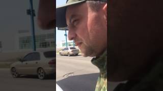 Сотрудник полиции остановил нерастаможенный автомобиль