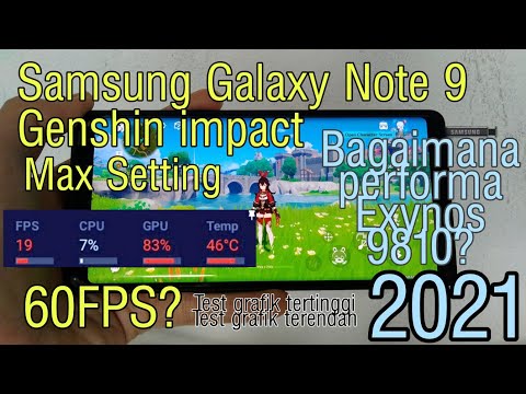 Galaxy Note 9 Genshin Impact - Exynos 9810 2021