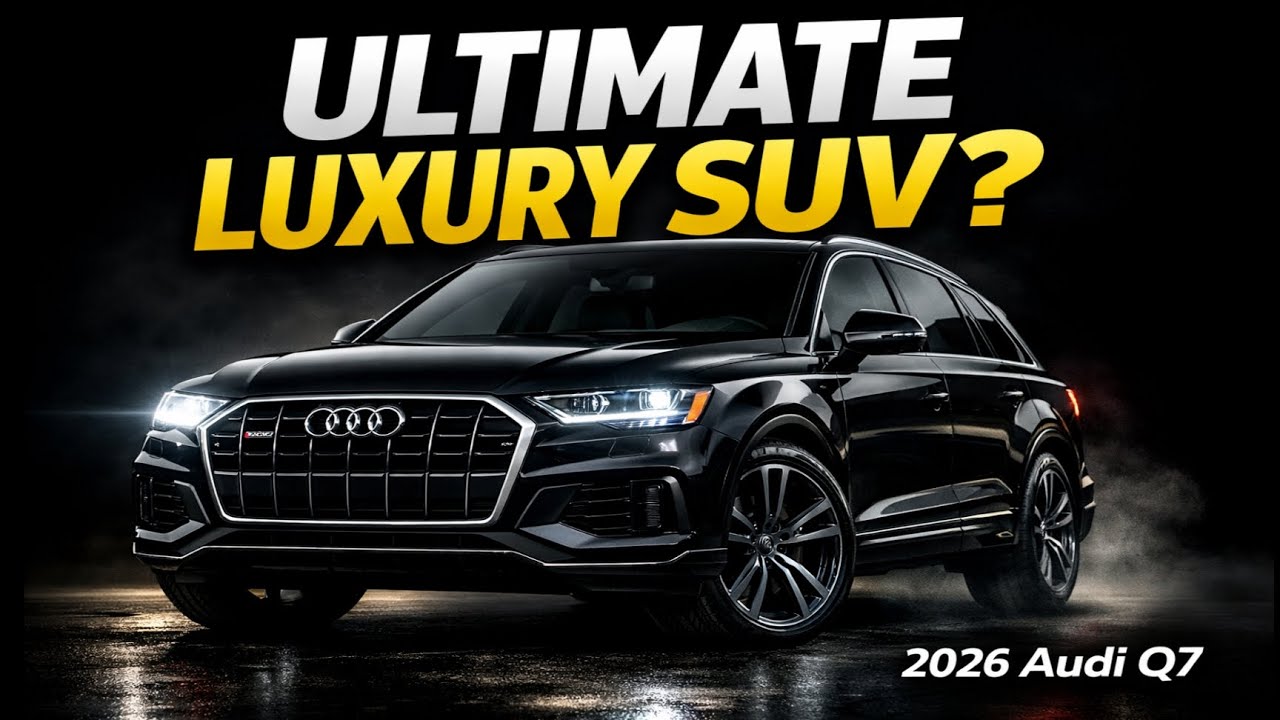 New-2026 Audi Q7 Review | Ultimate Luxury SUV?