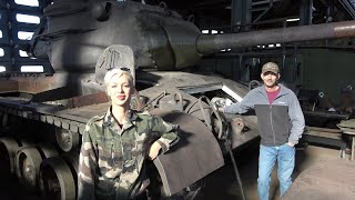 M47 Patton Cutaway Tank Restoration at National Armor and Cavalry Collection