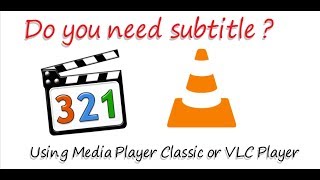 how to add subtitle-srt to movie ازاي تشغل ترجمة علي الفيلم screenshot 5