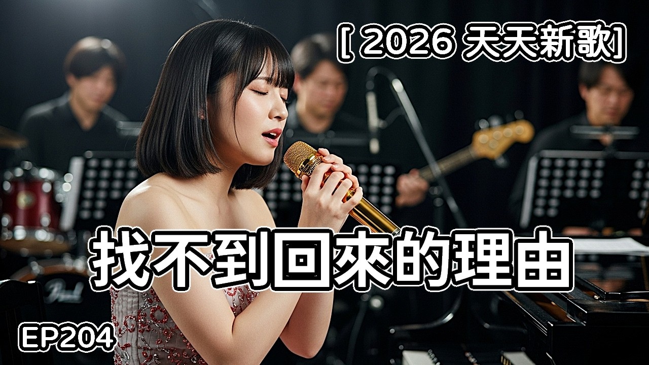 找不到回來的理由  EP204  [ 2026天天新歌 ]   AI/中文/流行歌曲/華語情歌/超有感染力     #中文 #情歌  #流行歌曲  #動態歌詞