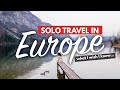 Solo travel in europe  40 tips and mustknows for 1st time solo travelers