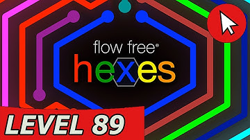 Flow Free Hexes Interval Pack Level 89 Solution (Android/IOS)