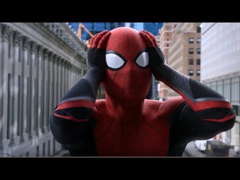 Swinging Scene + Identity Revealed Scene | Spider-Man Far From Home (2019)