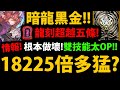 【阿紅神魔】新龍黑金😱『18225倍有多猛？』🔥雙技能超噁🔥超狂解版👉無視減傷+擋死+解碎裂！龍刻能力超越五條！有比巴龍還猛嗎😯？【共鳴渦漩 ‧ 諾瓦利斯與烏蘇拉】【阿紅實況】【巴哈GNN搶先看】