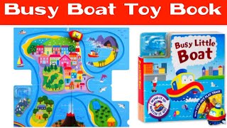 Busy Little Boat Boardbook Wind Up Toy Vehicle Book Imported Books Boardbooks Interactive Books