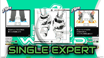 [DDR WORLD]  Robot Footwork  [ESP - Lv.14 / 1P:NORMAL  2P:MIRROR]