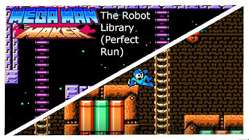 Reddit Levels | The Robot Library (Perfect Run) | Mega Man Maker