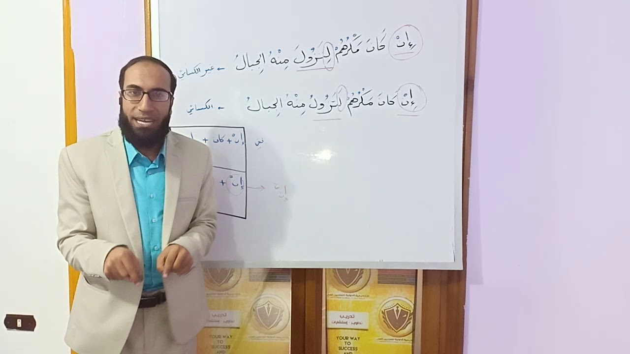 اللام الفارقة مع المحاضر محمد مكاوي