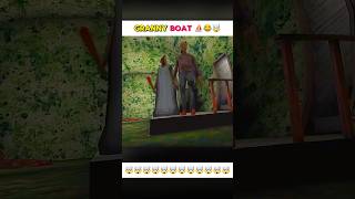 Granny Boat Escape Gone Wrong! 😂 #granny #horrorgaming
