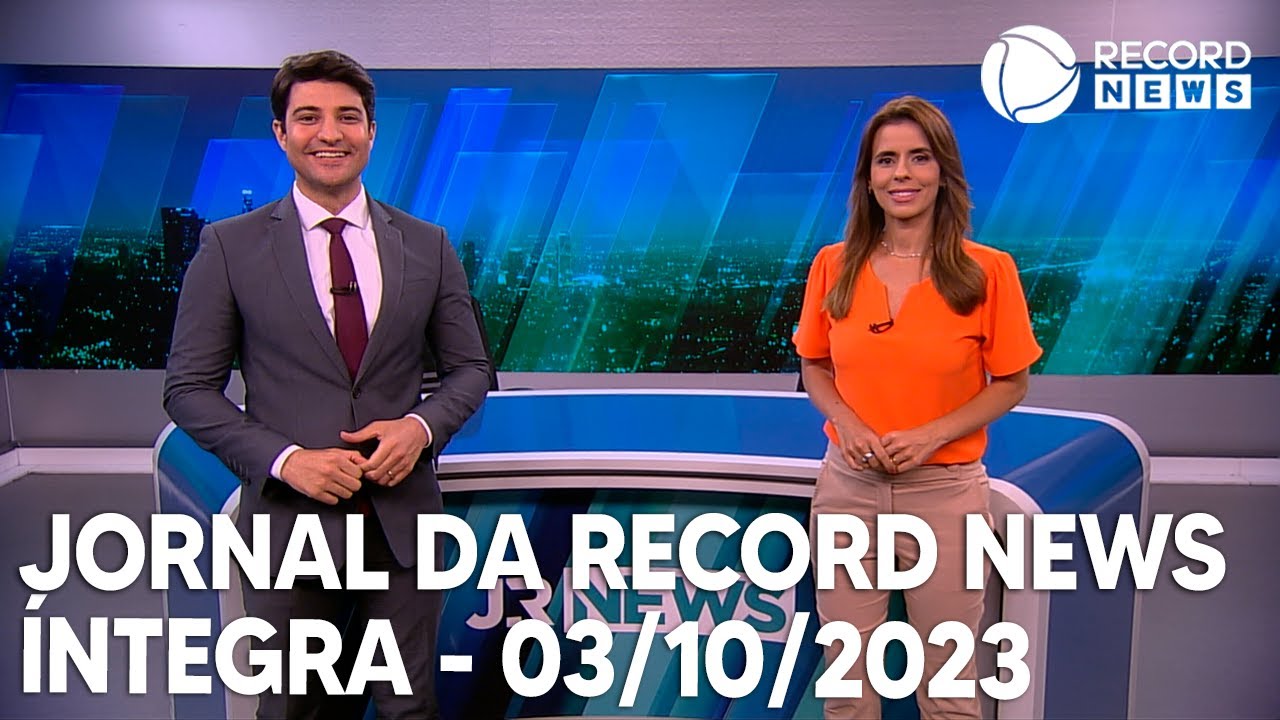 Jornal da Record News – 03/10/2023