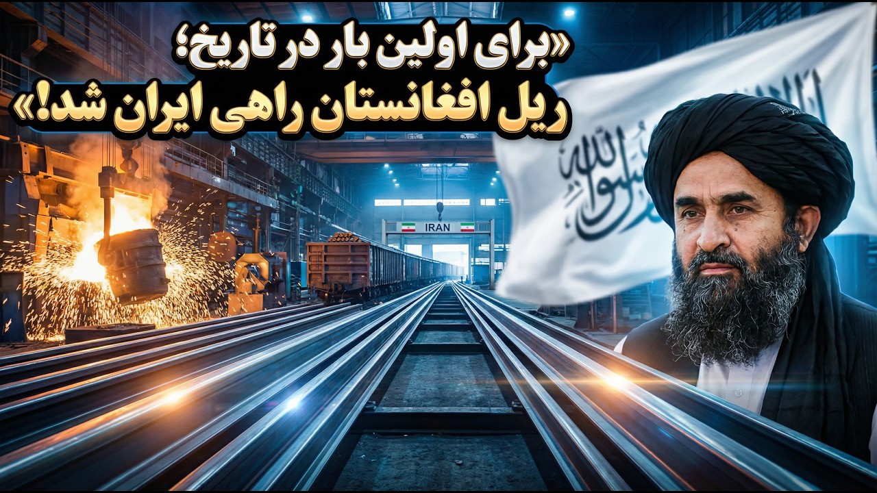 افغانستان برای اولین بار در تاریخ ابر قدرت صنعت در آسیا شد 😮 فولاد افغانستان به تهران رسید!