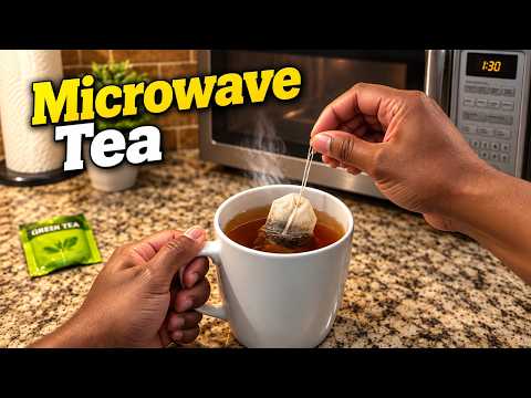 COMO FAZER TEA no microondas